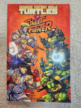 IDW Teenage Mutant Ninja Turtles vs Street Fighter Trade Paperback 2024 TPB